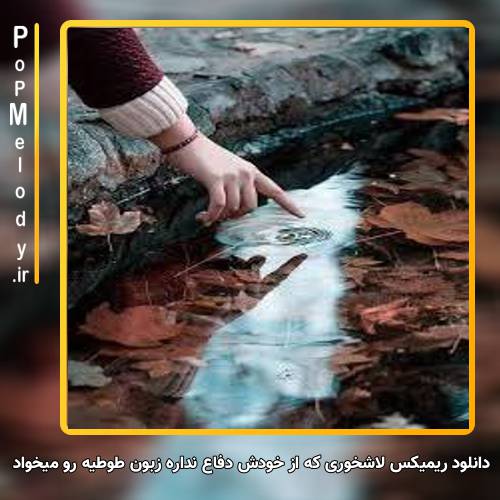 دانلود آهنگ لاشخوری که از خودش دفاع نداره زبون طوطیه